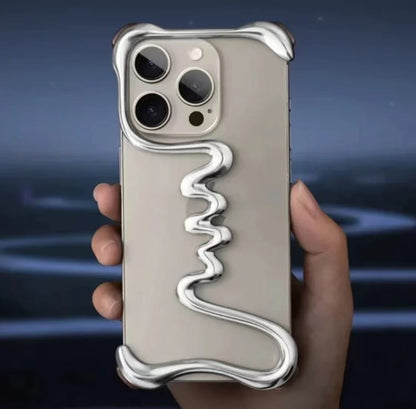 Luxury Metal 3D Phone Case For iPhone