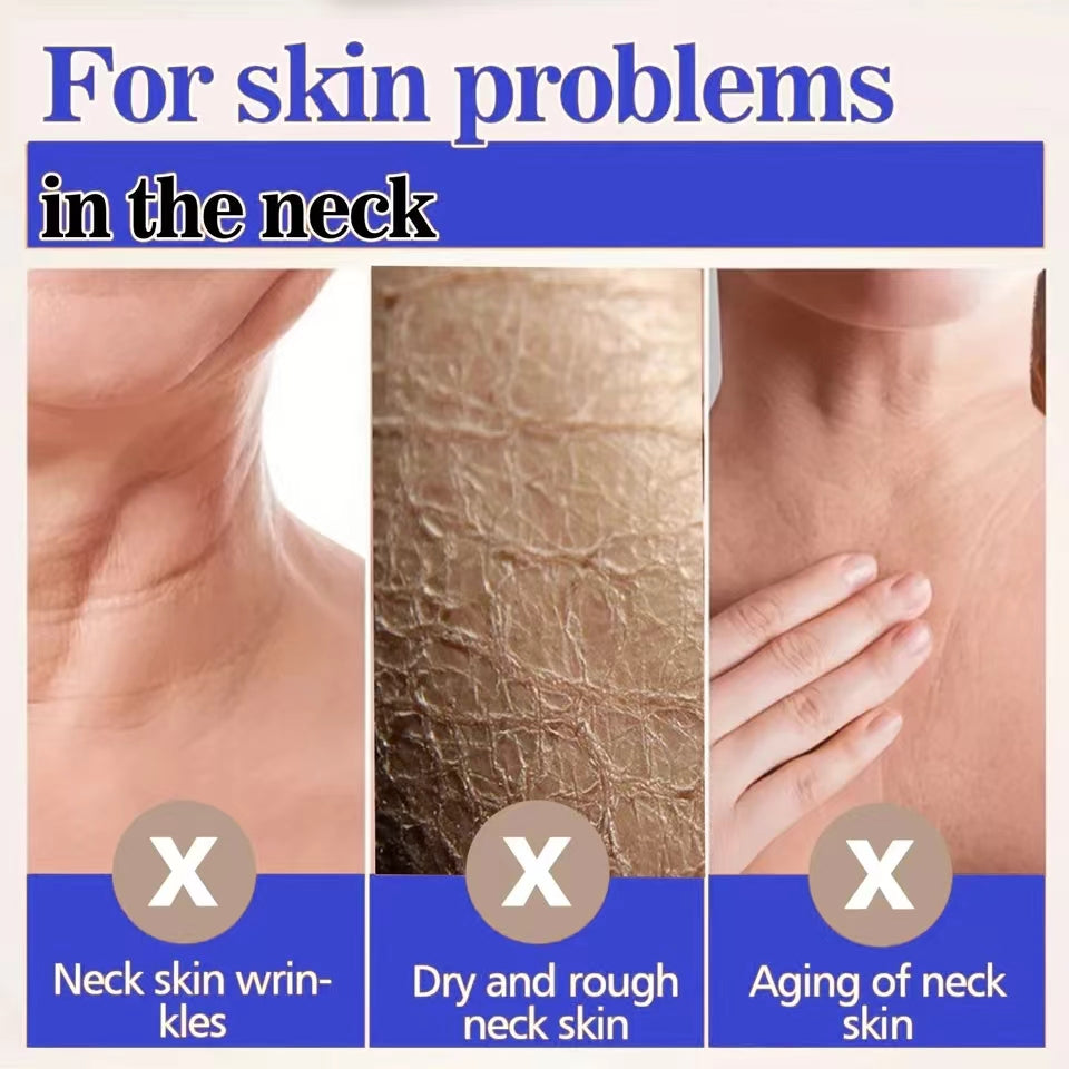 Collagen Neck Cream Eliminate Neck Wrinkle Lines Lifting Whitening Tighten Double Chin Anti-age Rejuvenation Skin Care Cream