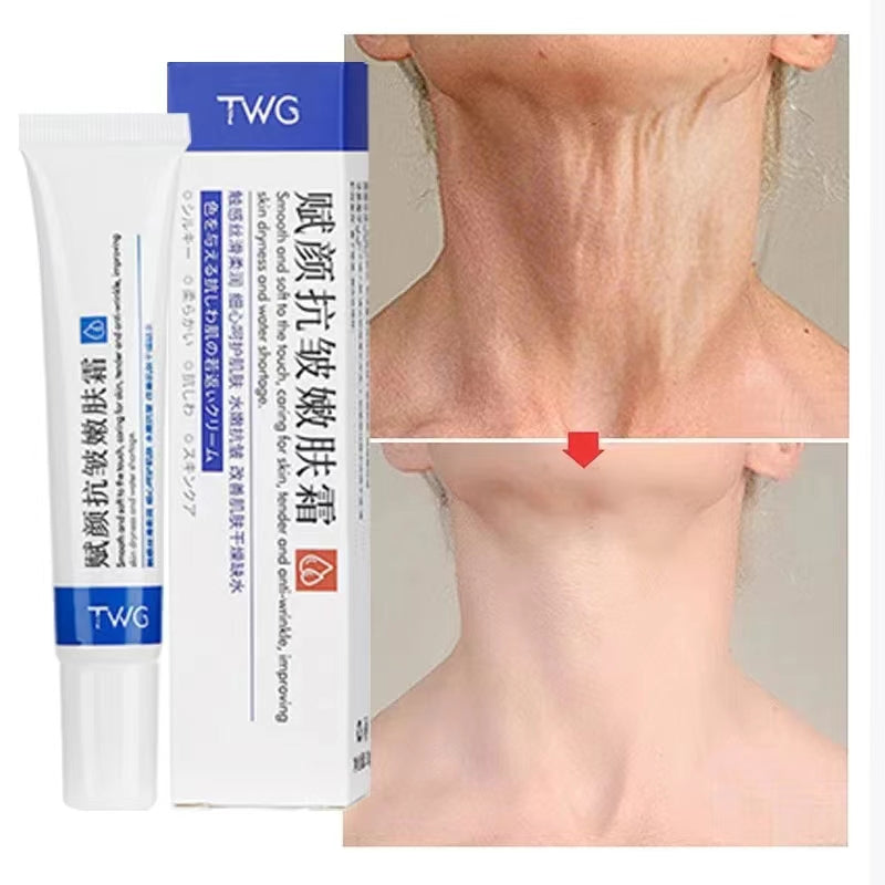 Collagen Neck Cream Eliminate Neck Wrinkle Lines Lifting Whitening Tighten Double Chin Anti-age Rejuvenation Skin Care Cream