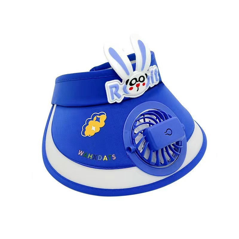 Summer Cap With rechargeable Fan For Kids & Adult