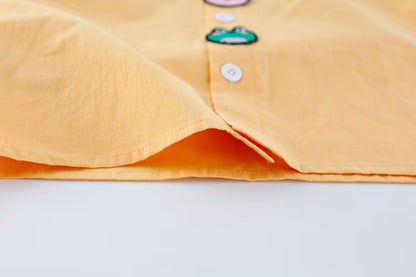 Baby Clothes Children's Casual Outfit  Summer New Cute Baby Boys Clothing Sets For Girls Cartoon Shirt Strap Pants Suit