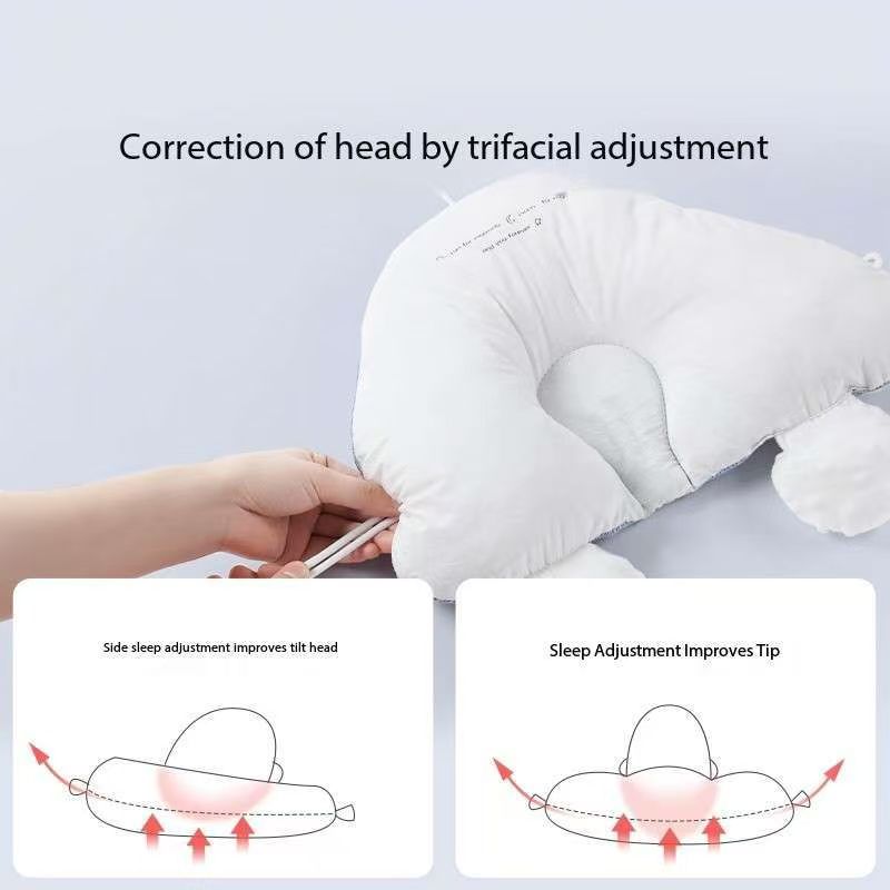 Baby Sleeping Pillow Head & Neck Support with Arm Wedge Pacifier