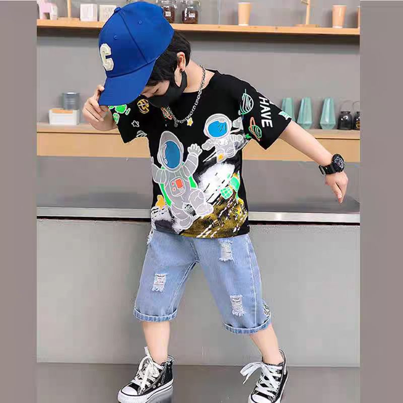 Children's Clothing, Handsome Short-sleeved clothes