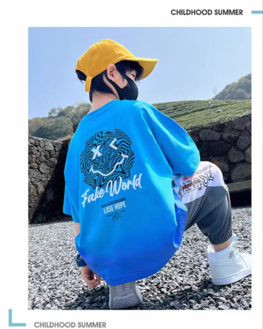 Boys imported summer sports outfit for kids | Mom & Kids Bangladesh