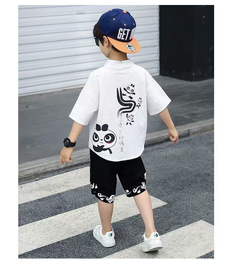 Children's Summer Clothes National Style Tang Suit