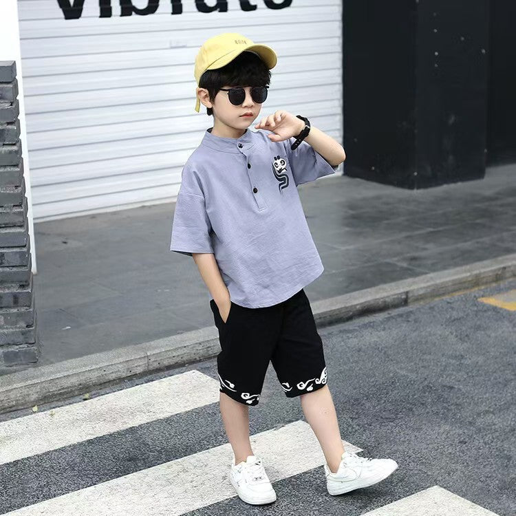 Boys imported Tang-style dress set sizing options | Mom & Kids Bangladesh
