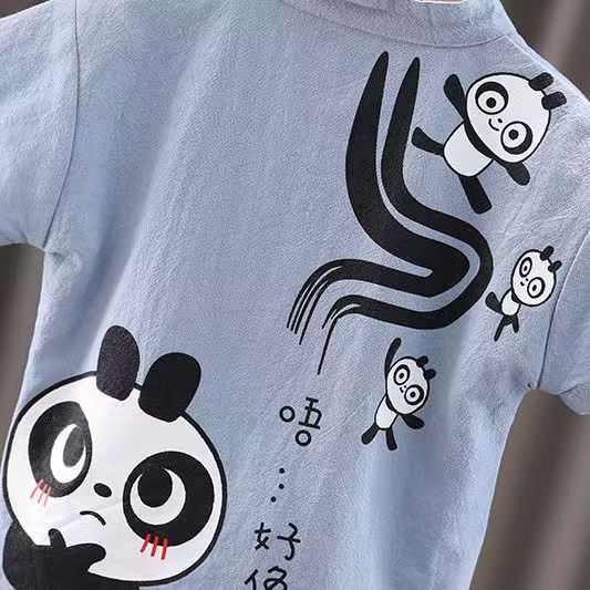 Children's Summer Clothes National Style Tang Suit