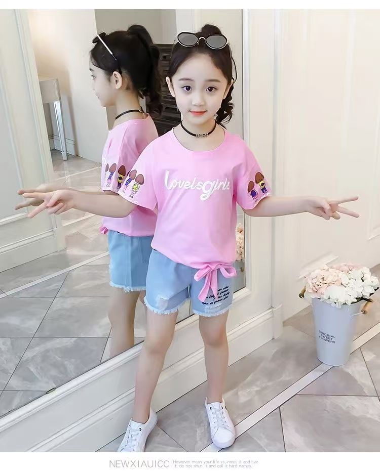 Girl's Western Dress Set