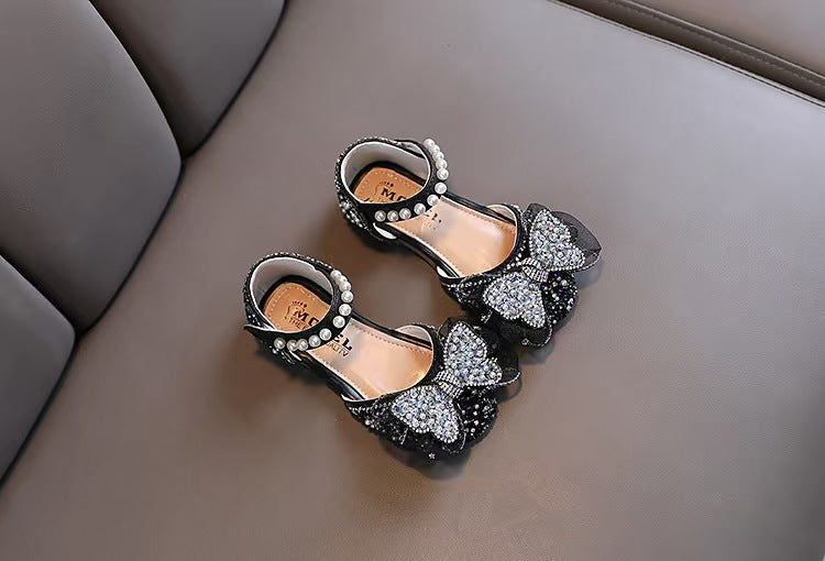 Girls Baby Princess Single Shoes Leather Shoes Dance Performance Shoes