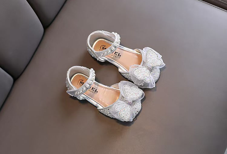 Girls Baby Princess Single Shoes Leather Shoes Dance Performance Shoes