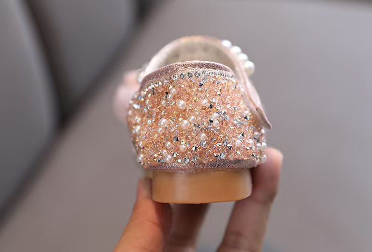 Girls Baby Princess Single Shoes Leather Shoes Dance Performance Shoes