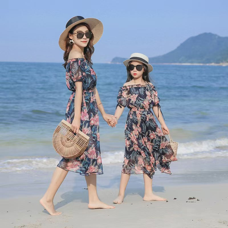 Girls Summer Fashion Flower Dress