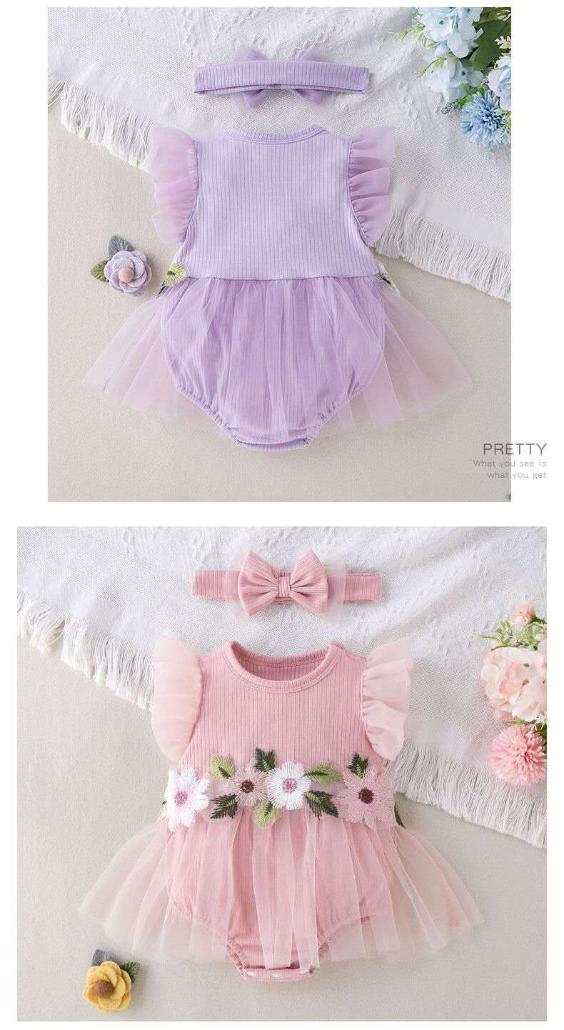 Summer European and American style small flying sleeves dress