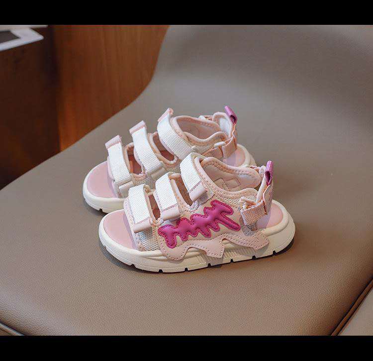 Summer new versatile Velcro casual beach sports sandals