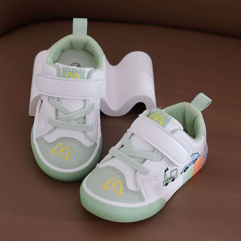 Toddlers Girls Boys Mesh Breathable Soft Soles Shoes Children's Spring Autumn Cartoon Casual Sport Shoes (Available)