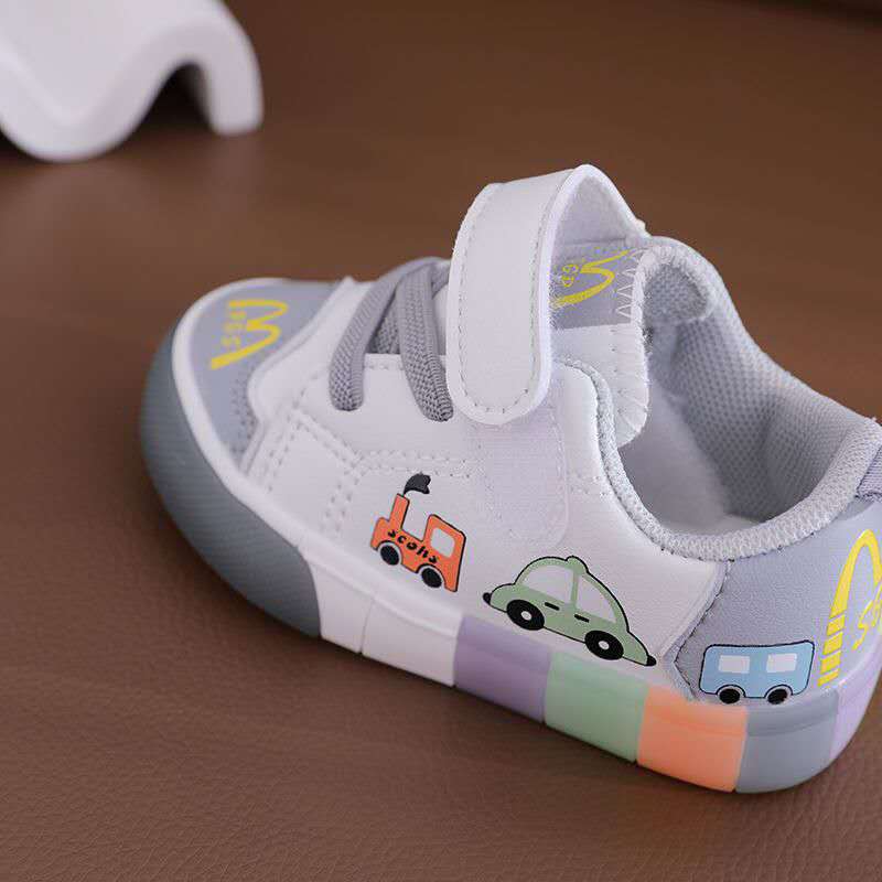 Toddlers Girls Boys Mesh Breathable Soft Soles Shoes Children's Spring Autumn Cartoon Casual Sport Shoes (Available)