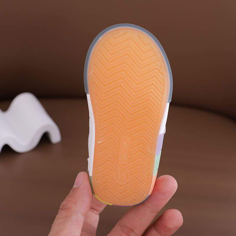 Toddlers Girls Boys Mesh Breathable Soft Soles Shoes Children's Spring Autumn Cartoon Casual Sport Shoes (Available)