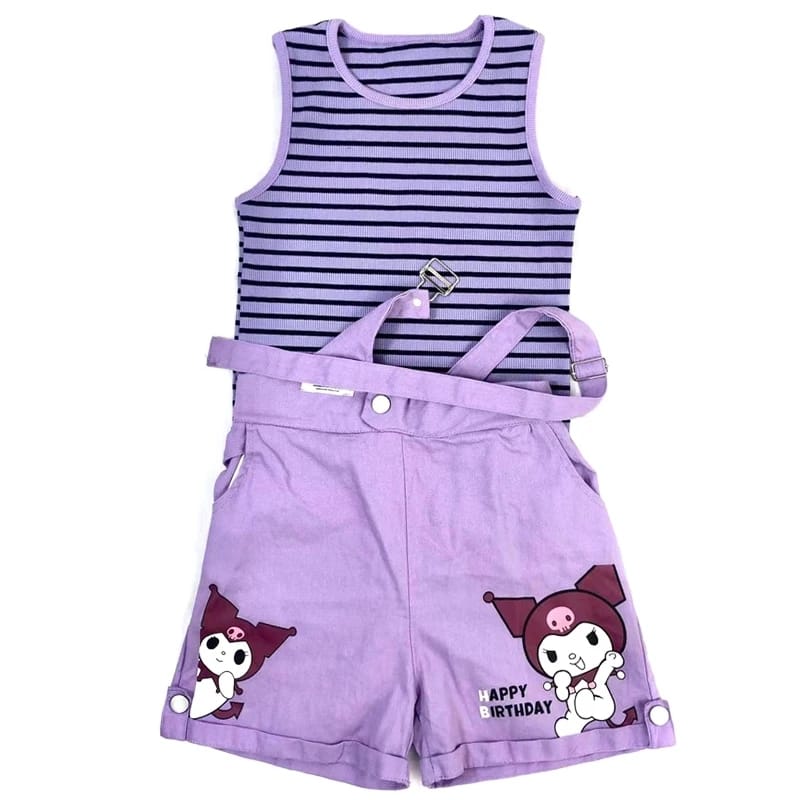 Summer New Girls Two-Piece Suit