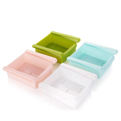 Refrigerator Fresh-keeping Partition Layer Kitchen Organization Storage Box