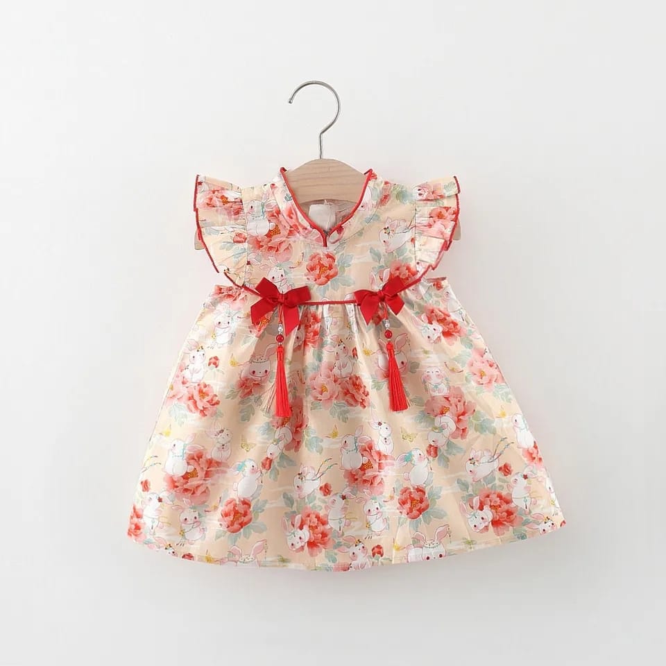 Chinese style summer baby clothes