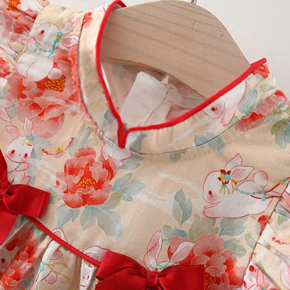 Chinese style summer baby clothes