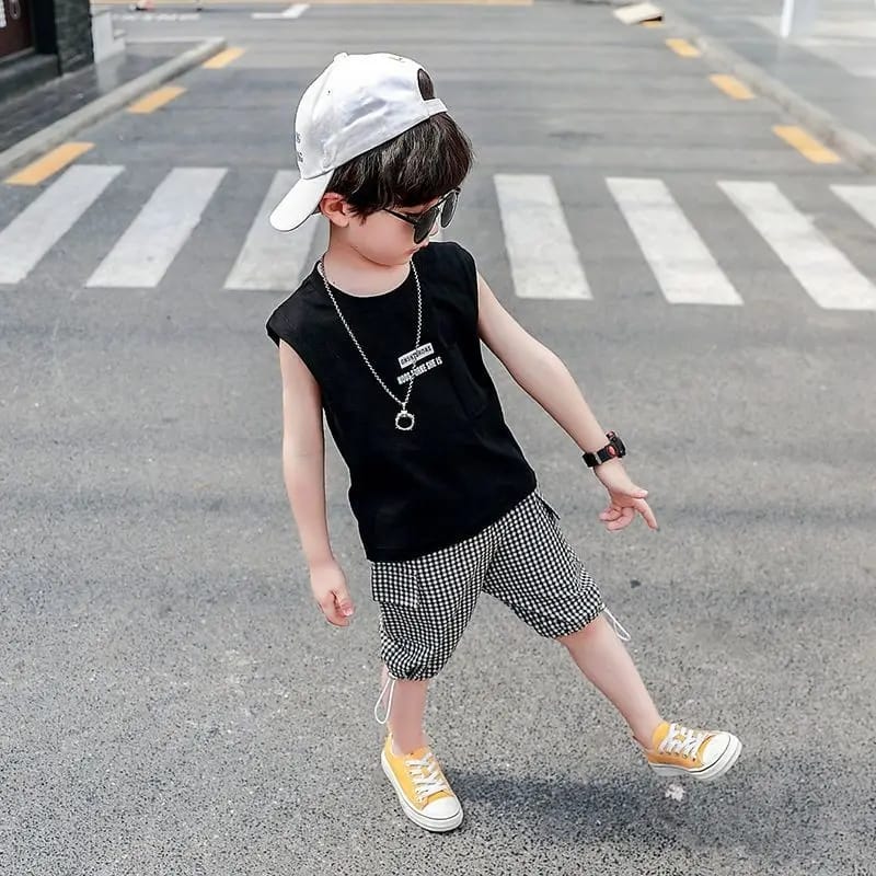 Boy Fashion summer Dress Set