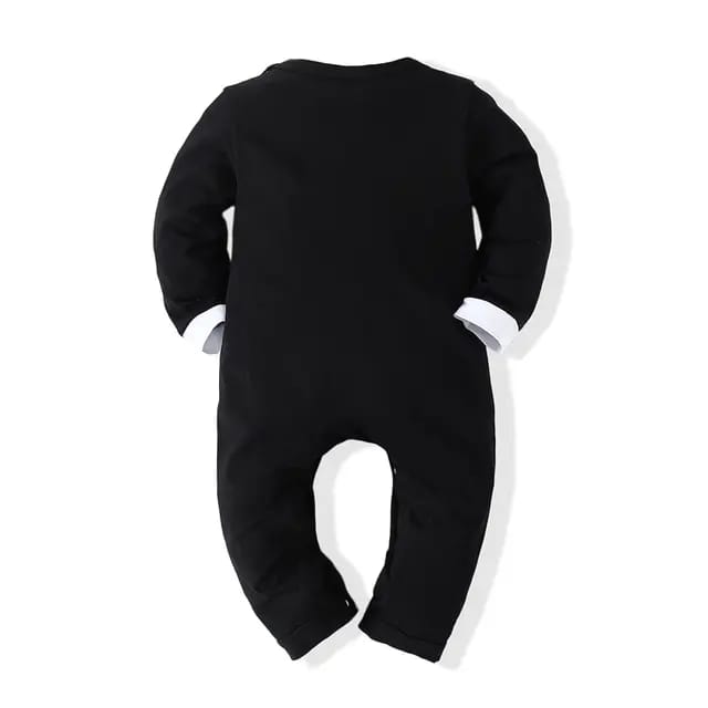 Baby bag fart crawl suit