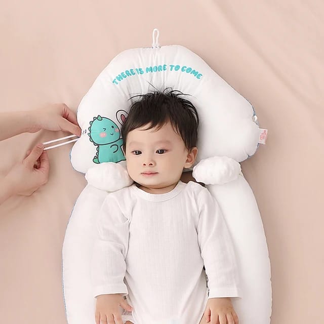 Baby Sleeping Pillow Head & Neck Support with Arm Wedge Pacifier