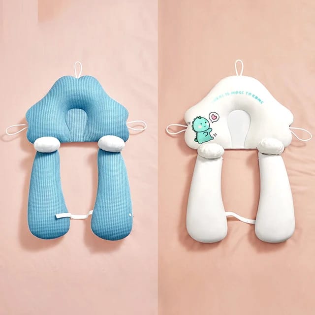 Baby Sleeping Pillow Head & Neck Support with Arm Wedge Pacifier