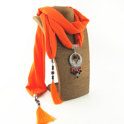 Pendant Scarf - Style 06