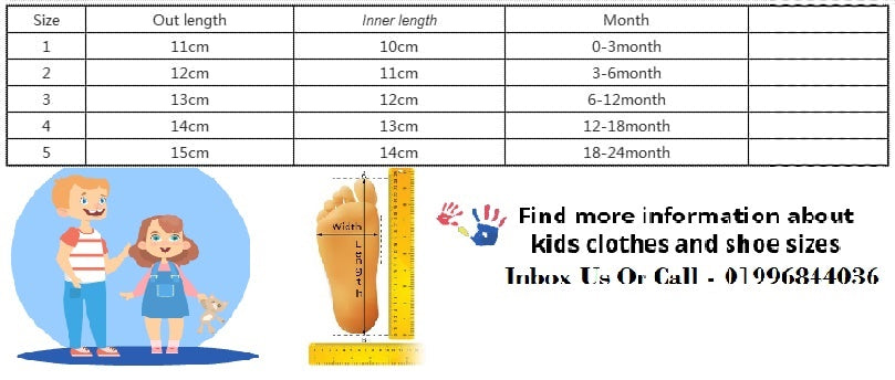 Infant Baby Fashion Shoes