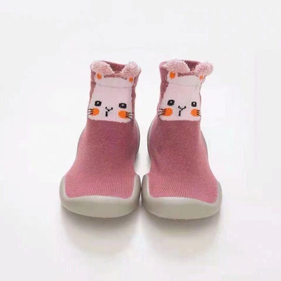 Cute cartoon animals toddler baby socks shoes