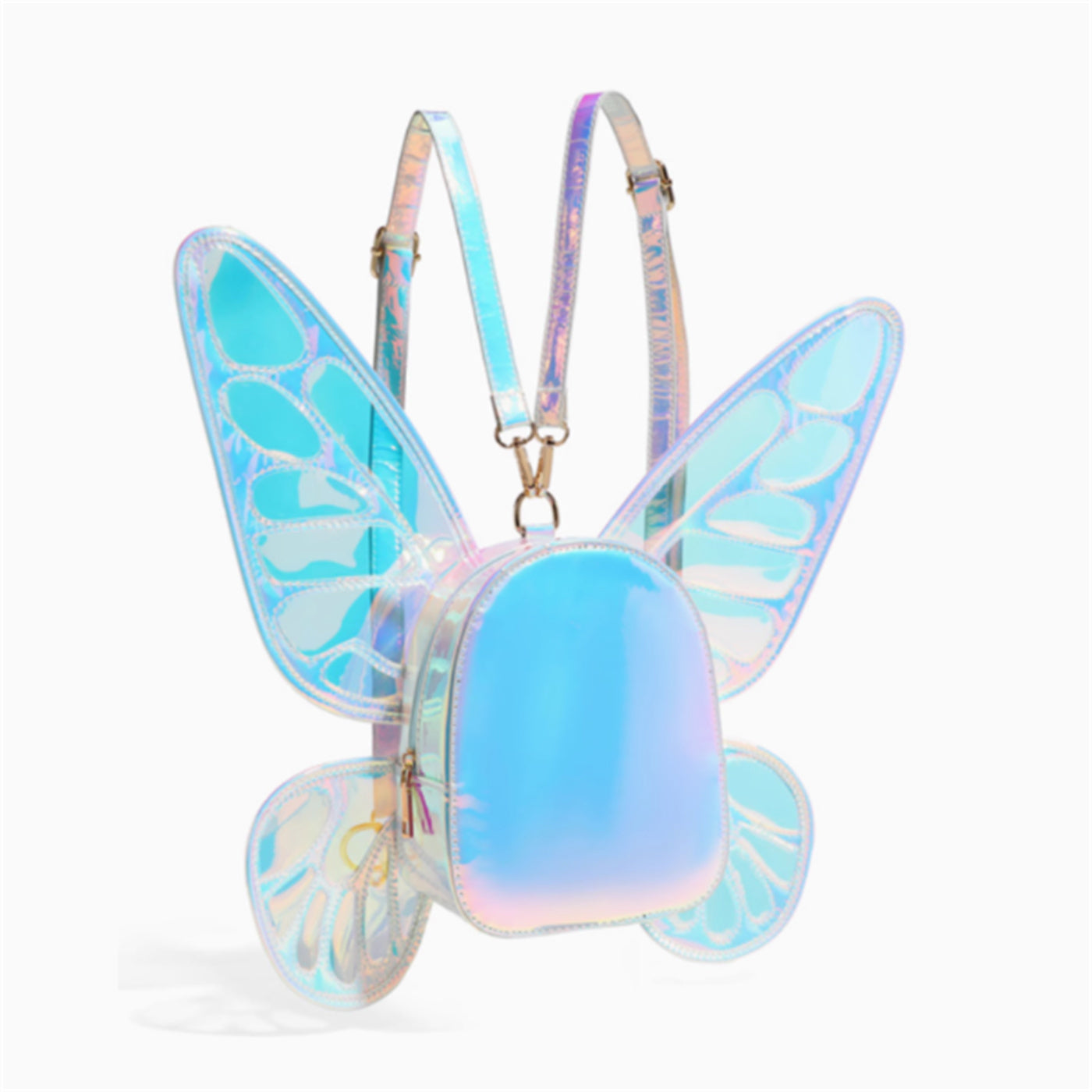 Laser Butterfly Wings Girls Backpack