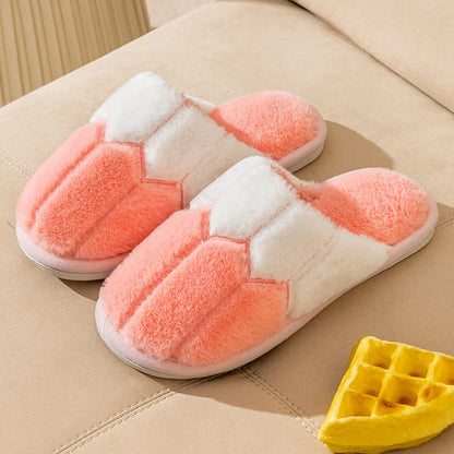 Cotton Slippers Women's Winter Household