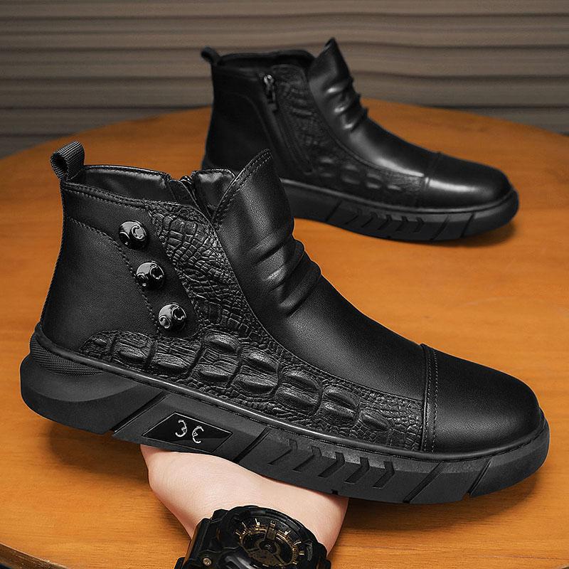 Men's New British Casual High-top Martin Boots