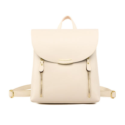 Fashionable All-match Women's Soft Leather Large Capacity Travel Bag