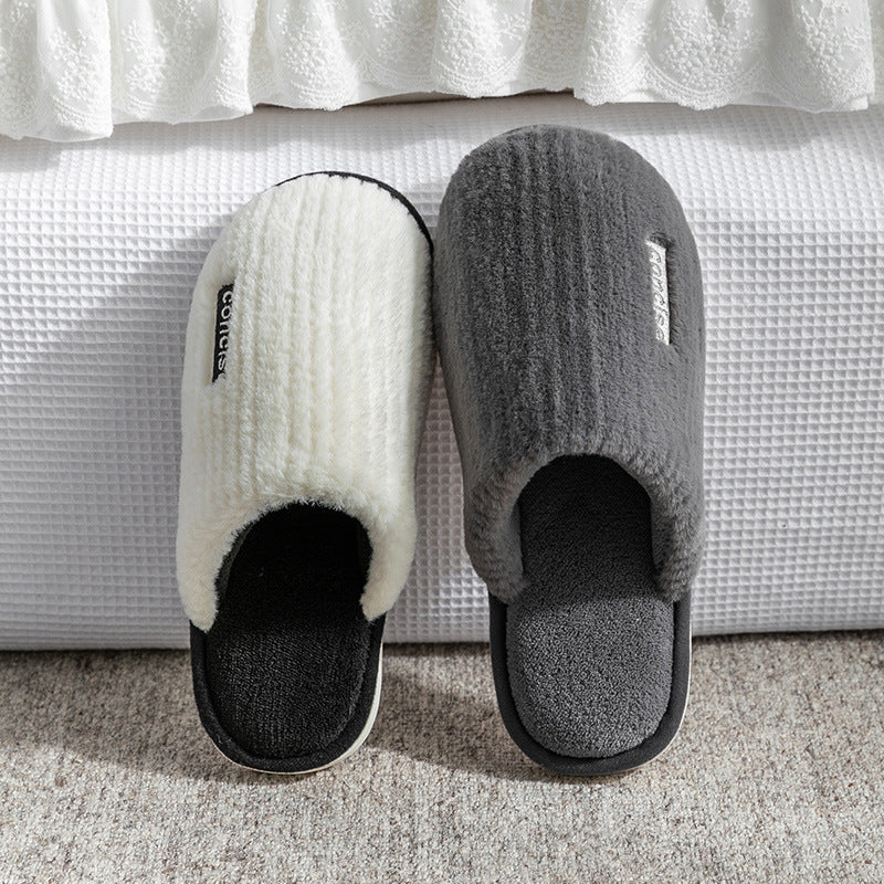 Cotton Slippers Women's Winter Household
