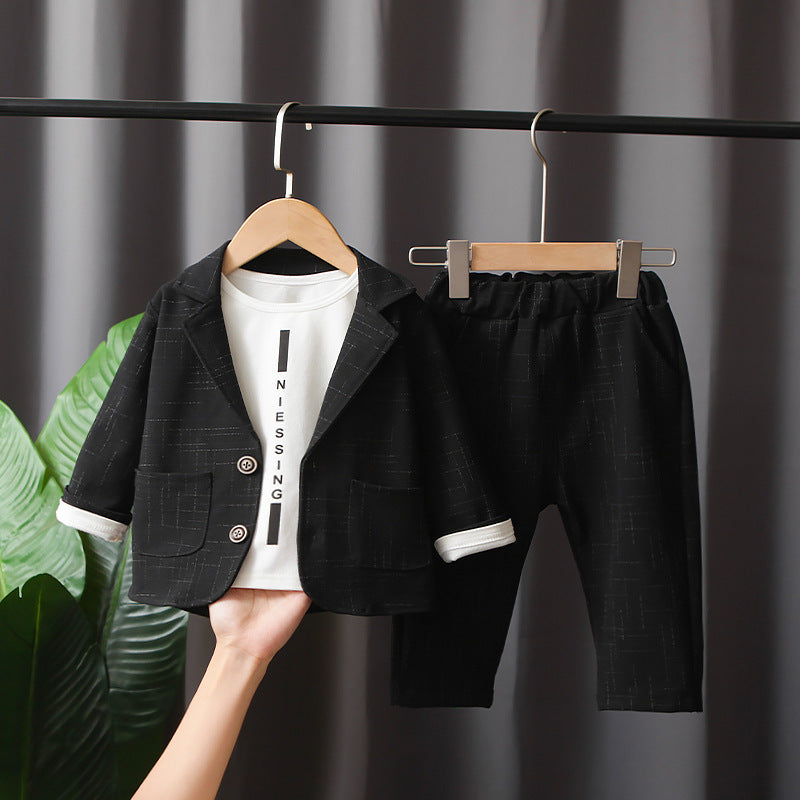 Boy's Suit Two Pieces Children Clothes Spring And Autumn (Available)