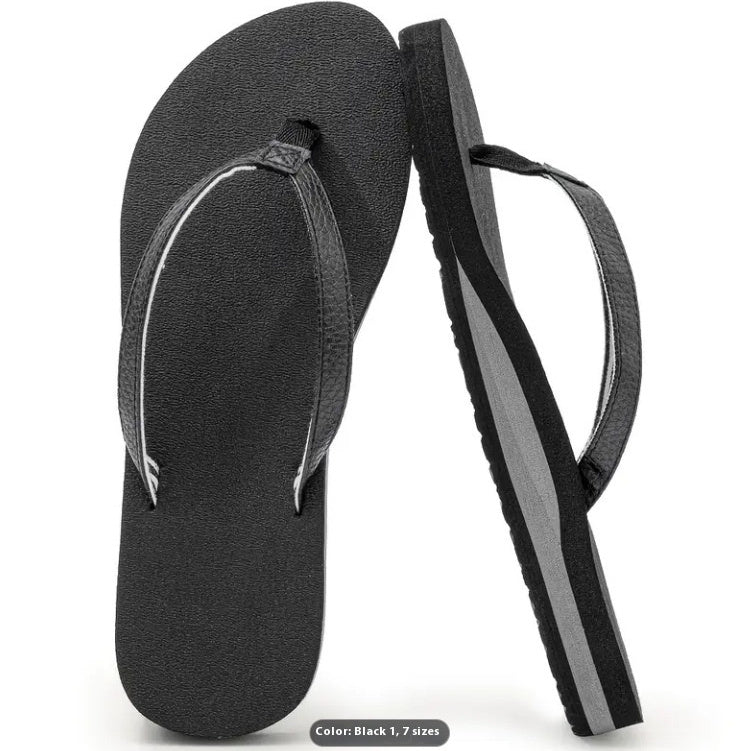 Women's Arch Support Comfortable Yoga Mat Walking Flip-flops
