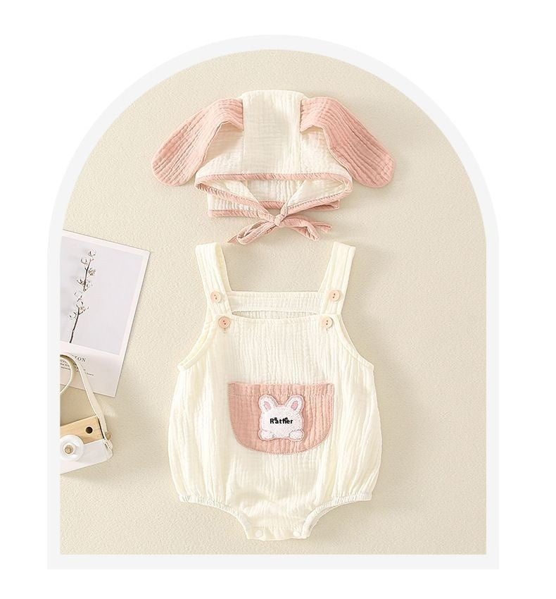 Super Cute Onesie Thin Breathable Strap Triangle Rompers