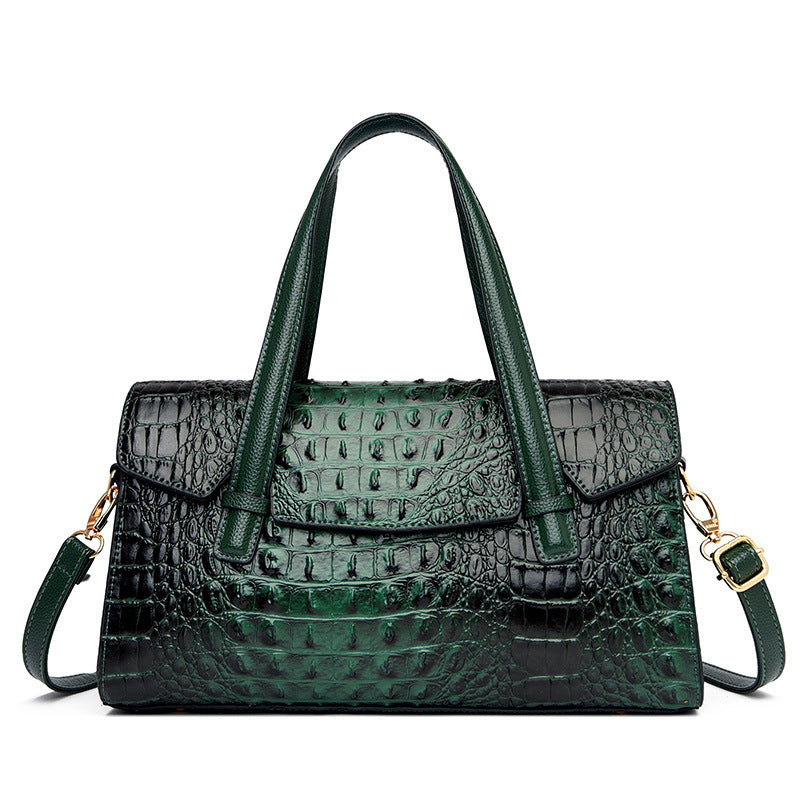 Soft Leather Fashion Handbag Large Capacity Shoulder Messenger Bag