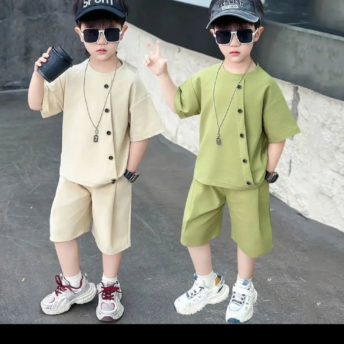 Boys 7 Kids Set Boy's Suit Child Outfit Boys' Summer Shirts Fashion Children Casual Clothes 4 Clothing Toddler Boy - Mom & Kids