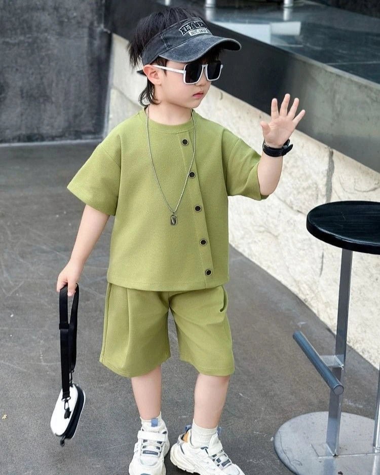 Boys 7 Kids Set Boy's Suit Child Outfit Boys' Summer Shirts Fashion Children Casual Clothes 4 Clothing Toddler Boy - Mom & Kids