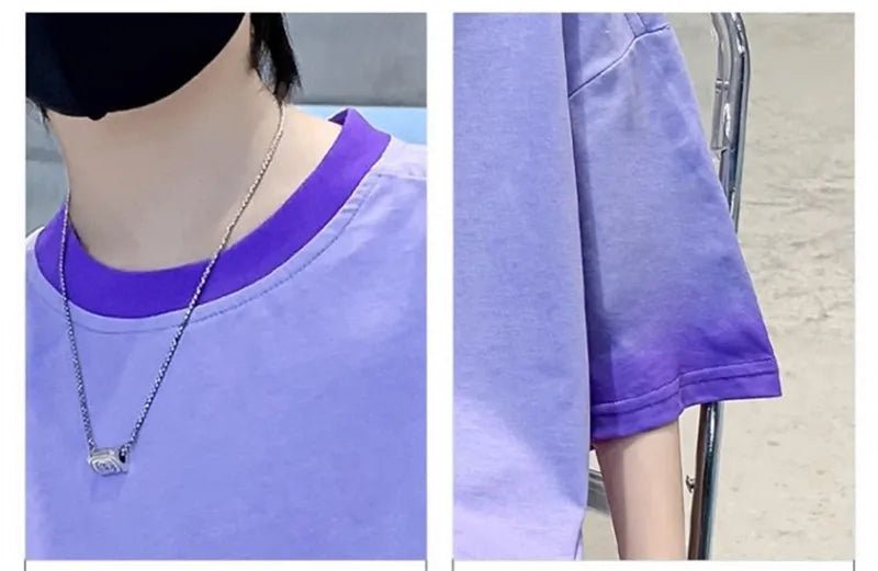 Boys Summer Suits Loose and casual Clothes Fashion Short Sleeves Shirt Shorts Outfits Children Top+Pants Sets 2pcs 4-18T - Mom & Kids
