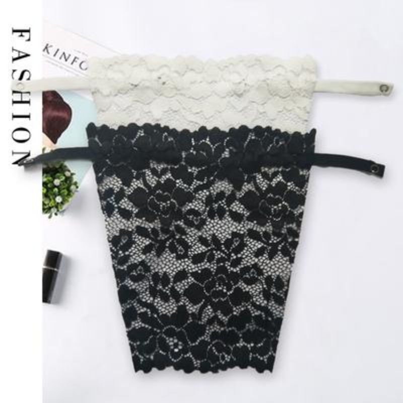 Breathable Bustier Lace ladies no trace exquisite short sexy strapless invisible bra (Available) - Mom & Kids