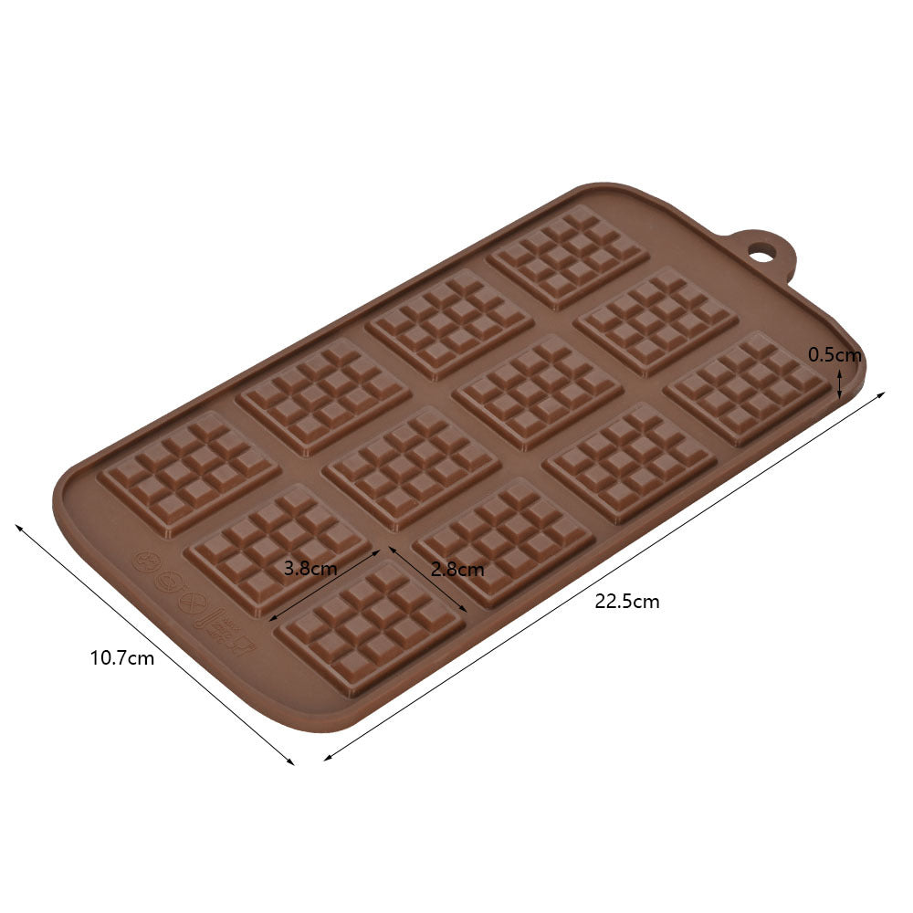 Cross-Border Multi-Style Cartoon Silicone Chocolate Mold Numbers and Letters DIY Baking Mold Fudge Ice Cube Mold - YK-45-27