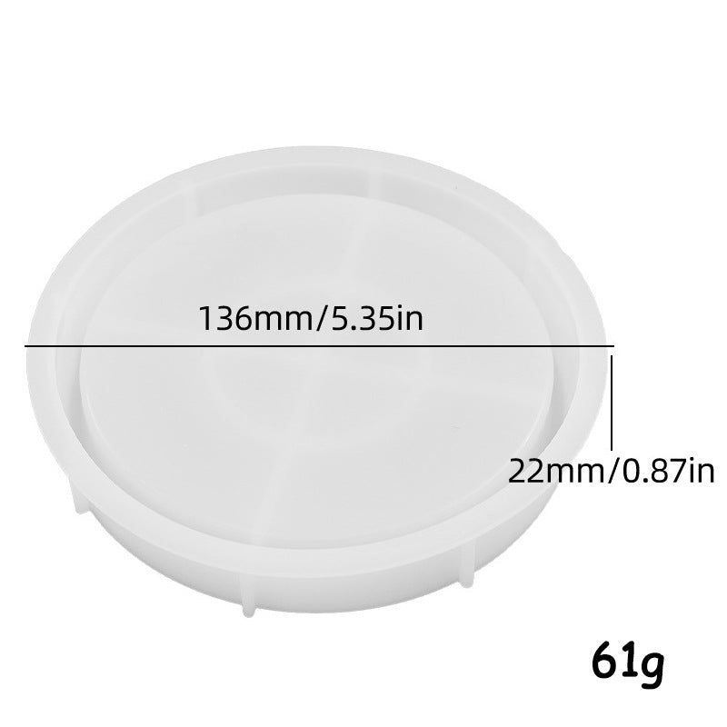 DIY Succulent Flowerpot Silicone Mold Garden Decoration Plaster Pot Making Wax Jar Cross-Border Shipping Silicone Mold…