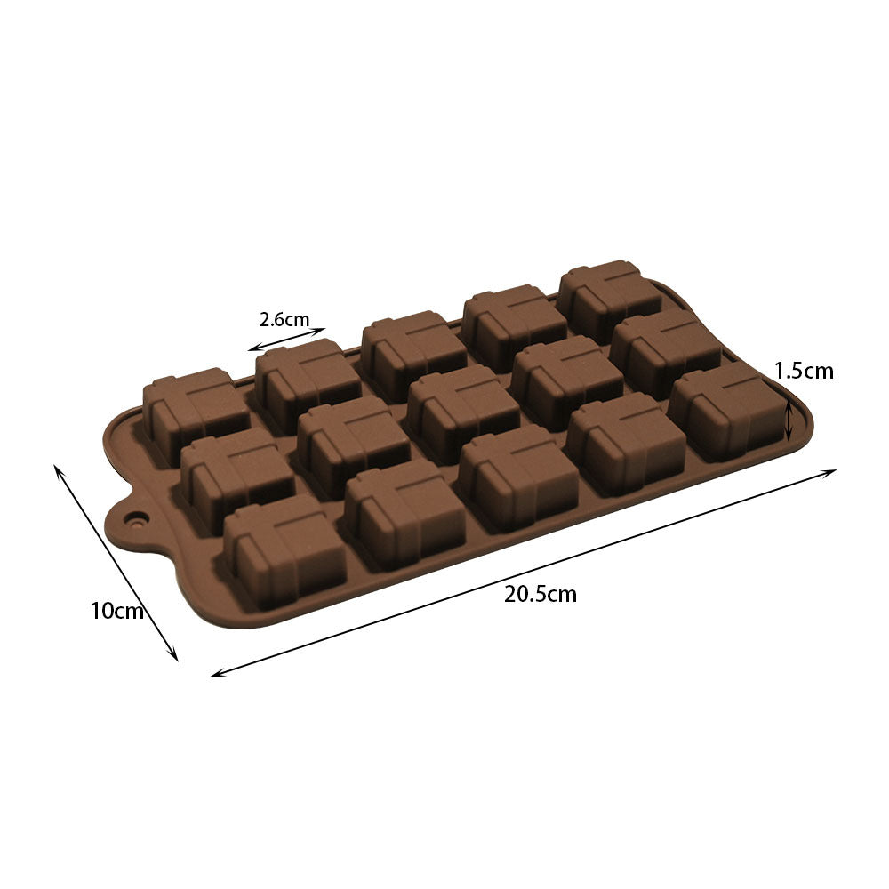Cross-Border Multi-Style Cartoon Silicone Chocolate Mold Numbers and Letters DIY Baking Mold Fudge Ice Cube Mold - YK-45-69