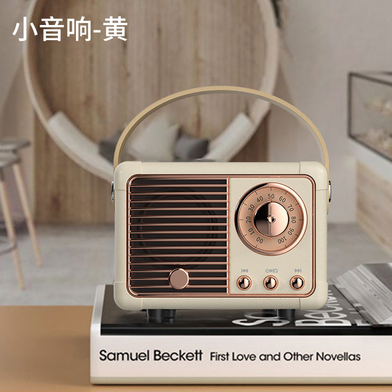 Retro HM11 second generation wireless Bluetooth speaker mini portable new subwoofer outdoor small stereo gift - HM11 second…