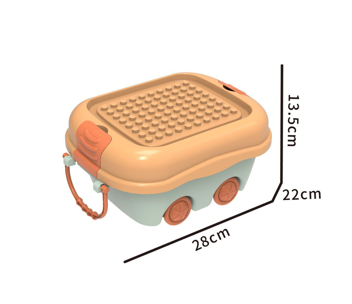 Children's Multifunctional Educational Baby Early Education Large Particle Slide Building Block Table Learning Game Table…